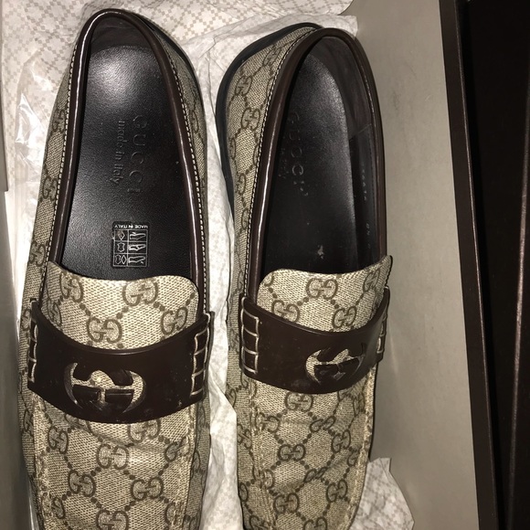 Men Gucci shoes with belt - Picture 4 of 6